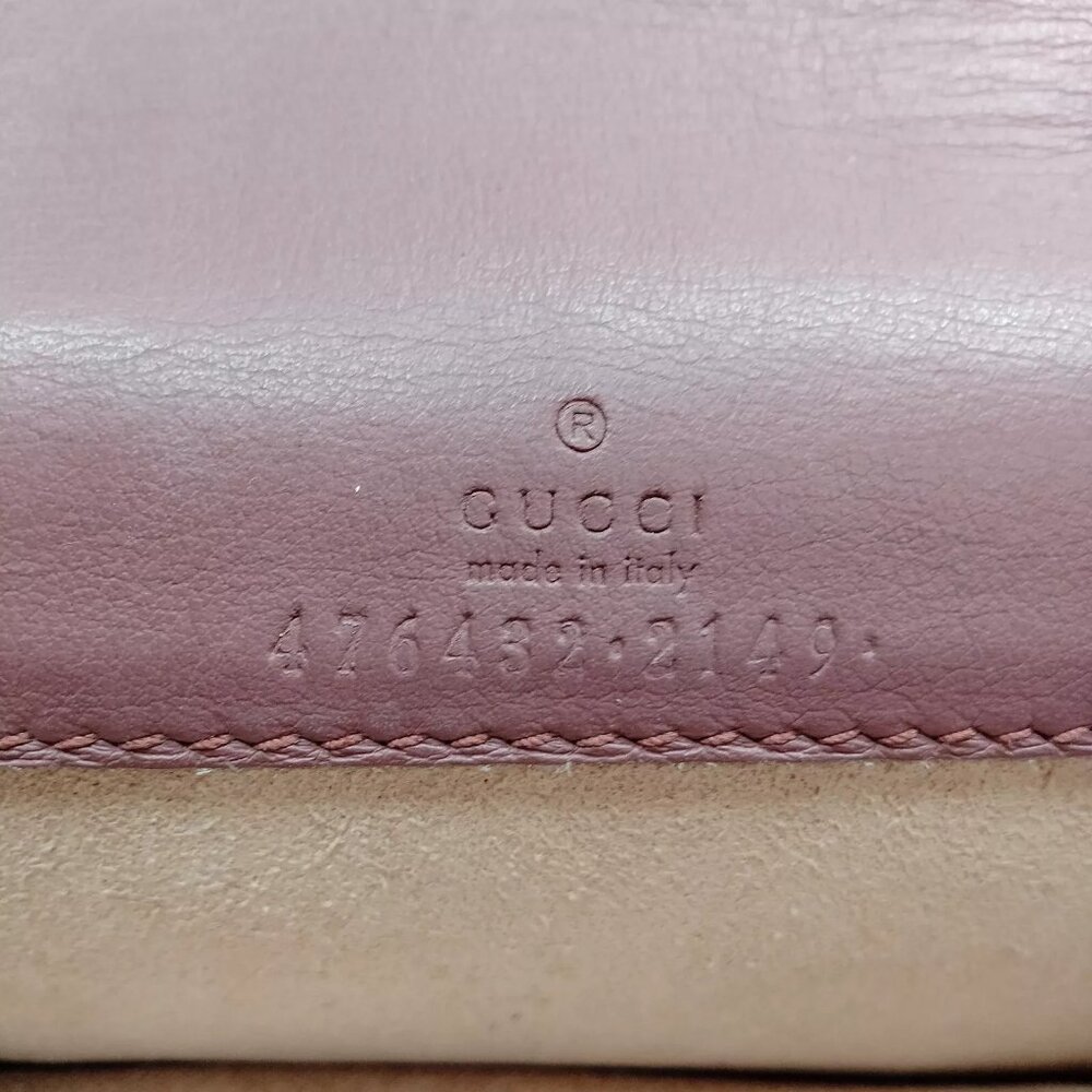 363721BA (X6) Gucci Crossbody Bag Brown PVC - Picture 8 of 9